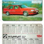 Автоимпорт (ASTO): Красная “ВОЛЬВО-850” и паром в море 1994