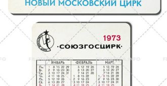 Союзгосцирк: Здание Московского цирка на Ленинских горах 1973