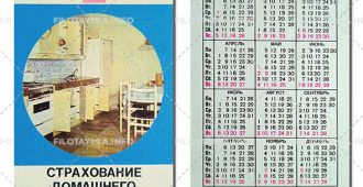 Госстрах СССР: Интерьер куxни 1975